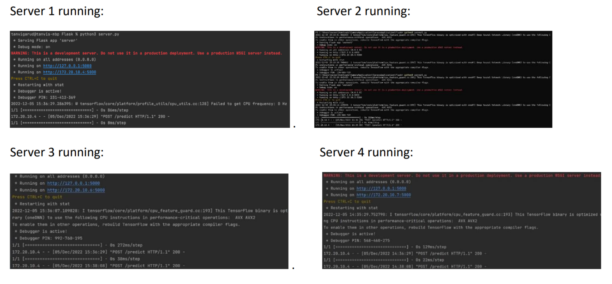 running-servers